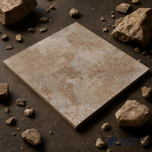 TL 07600 B Fade Brown 16 x 16 inch Anti Skid Matte Finish Vitrified Floor Tile - 12 mm | Pattern Alignment May Vary | 2-3 mm Spacer is Mandatory