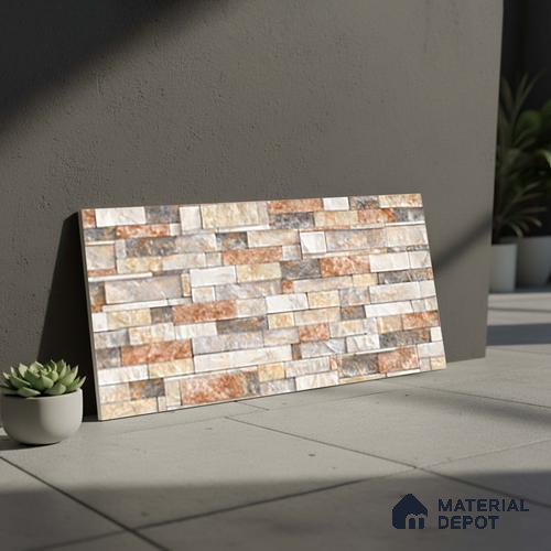 TL 10319  Look Floor & Wall Tile Colorado Marfil 2 ft x 1 ft Matte Finish Ceramic Tile - 9 mm