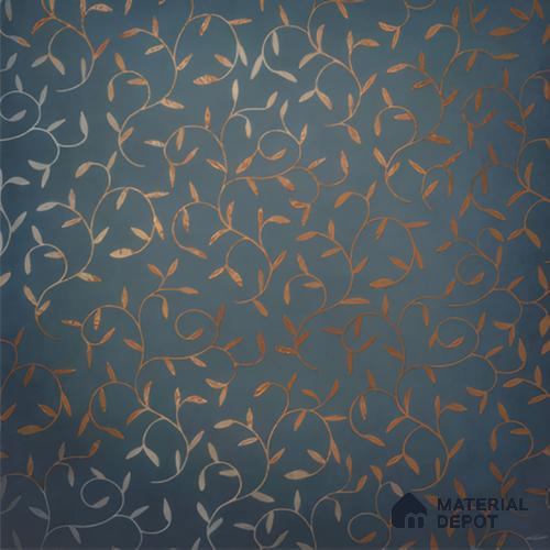 Moroccan Wall & Floor Tile TL 00214 A Pattern 1 Goldy Blue 1 ft x 1 ft Matte Finish Ceramic Tile - 9 mm | Random Design | Suitable For Kitchen, Bathroom, Dining Area | Please Expect a Slight Variation of Pattern