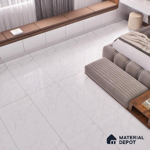 Marble Floor & Wall Tile | TL 00922 Saturio Saturn 4 ft x 2 ft Vitrified Tile - 9 mm | Suitable For Living Room, Bedroom, Dining Area
