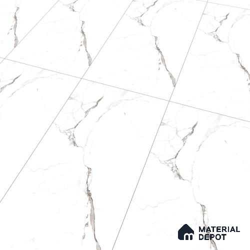 Marble Floor & Wall Tile | TL 00917 Statuario Duke 4 ft x 2 ft Matte Finish Vitrified Tile - 9 mm | Suitable For Living Room, Bedroom, Dining Area | Image 7