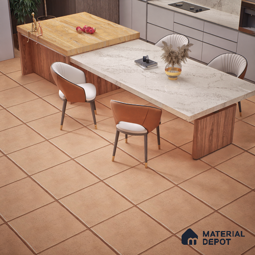 TL 02404 B Mini Royal Jaisalmer Plain 300 x 300 mm Matte Finish Vitrified Parking Floor Tile - 12 mm (Random 12)