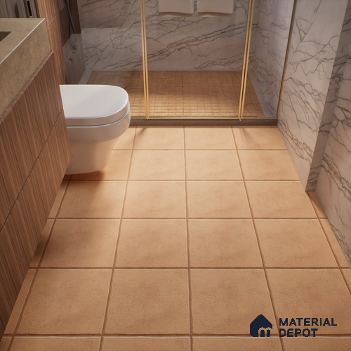 TL 02404 B Mini Royal Jaisalmer Plain 300 x 300 mm Matte Finish Vitrified Parking Floor Tile - 12 mm (Random 12)