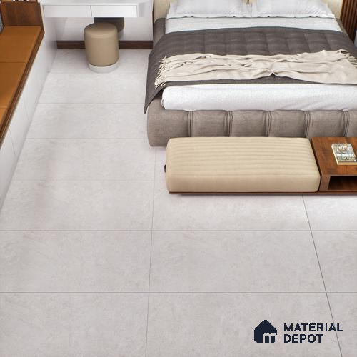 TL 00943 Orra Bianco 1200x600 mm Random Face Matte Finish Vitrified Wall & Floor Tile - 9 mm | Image 07