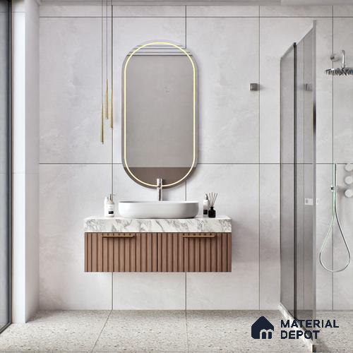 TL 00787 Rossato Bianco 1200x600 mm Matte Finish Vitrified Wall & Floor Tile - 9 mm