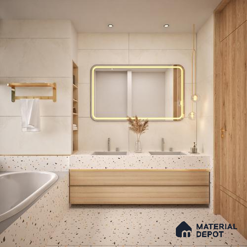 TL 00855 Rossato Crema 1200x600 mm Random Face Matte Finish Vitrified Wall & Floor Tile - 9 mm