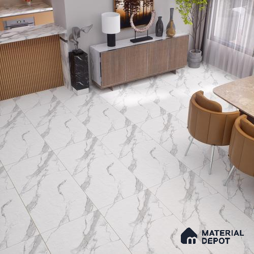 TL 00797 Statuario Plazma 1200x600 mm Matte Finish Vitrified Wall & Floor Tile - 9 mm