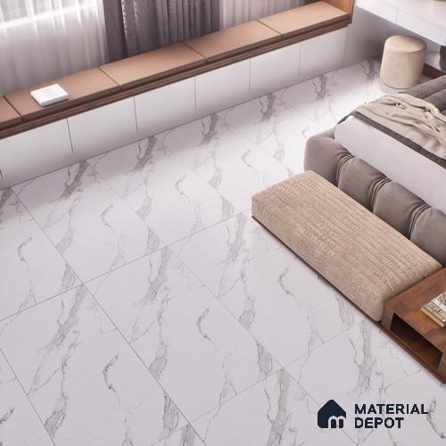TL 00797 Statuario Plazma 1200x600 mm Matte Finish Vitrified Wall & Floor Tile - 9 mm