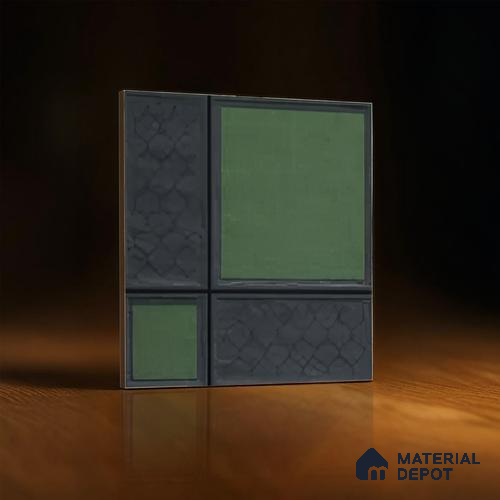 Moroccan Wall Tile TL 06343 Desigra 12 inch x 12 inch Ceramic Matte Finish - 9.5 mm | Suitable for Accent / Feature Walls, Bathroom, Kitchen Wall & Backsplashes | Please Expect a Slight Variation of Pattern