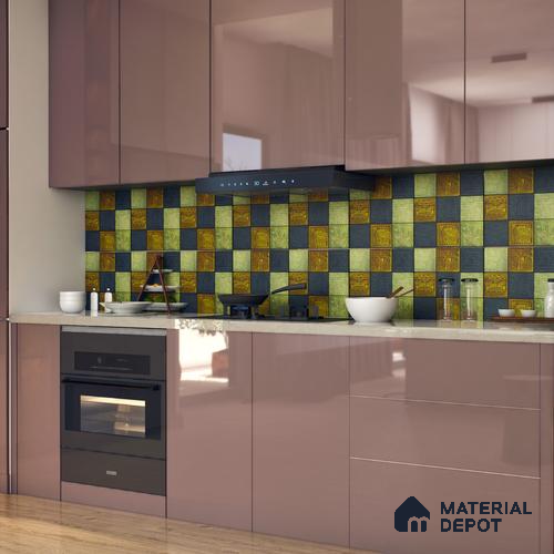 Moroccan Wall Tile TL 06353 B Tradiflow 12 inch x 12 inch Ceramic Matte Finish - 9.5 mm | Suitable for Accent / Feature Walls, Bathroom, Kitchen Wall & Backsplashes | Please Expect a Slight Variation of Pattern