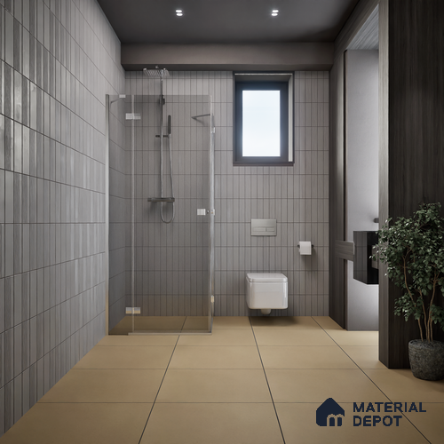 TL 04231 B Linen Matte Finish 600x600 mm Full Body Vitrified Wall & Floor Tile - 9 mm