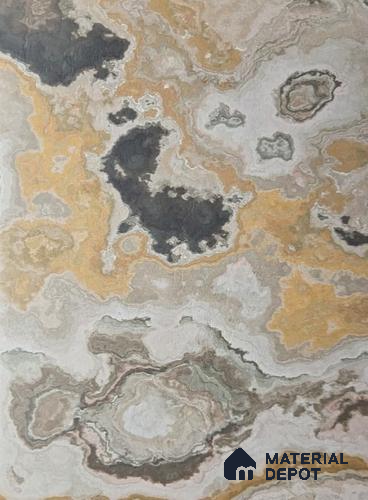 Grey Marble Look LM 22601 8 ft x 4 ft Texture Finish Decorative Laminate - 1 mm | Suitable for TV Unit, Wardrobe, Kitchen Cabinets