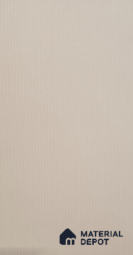 Light Beige Fluted Solid Color LM 25048 8 ft x 4 ft Texture Finish Decorative Laminate - 1 mm | Suitable for TV Unit,Wardrobe, Kitchen Cabinets