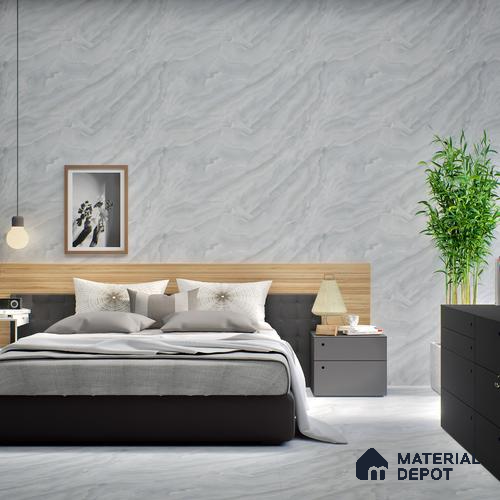 Endless Floor & Wall Tile TL 06273 Digital Mint Opal 4 ft x 2 ft Vitrified Matte Finish - 9 mm (Random Design 4) | Suitable for Living Room, Bedroom, Bathroom & Kitchen