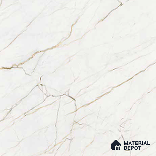 TL 01053 Opera White 600 x 600 mm Carving Matte Finish Tile - 9 mm