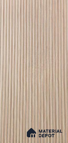 Wooden Fluted LM 22591 8 ft x 4 ft Texture Finish Decorative Laminate - 1 mm | Suitable for TV Unit,Wardrobe, Kitchen Cabinets