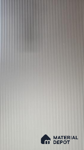 Warm Beige Fluted Solid Color LM 25060 8 ft x 4 ft Texture Finish Decorative Laminate - 1 mm | Suitable for TV Unit,Wardrobe, Kitchen Cabinets