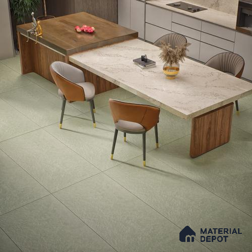 Punch Floor & Wall Tile TL 06139 C Rock Natural Kota 4 ft x 2 ft | Rock Matte Finish Full Body Vitrified Tile - 9 mm | Ideal For Living Room, Bedroom, Bathroom, Kitchen