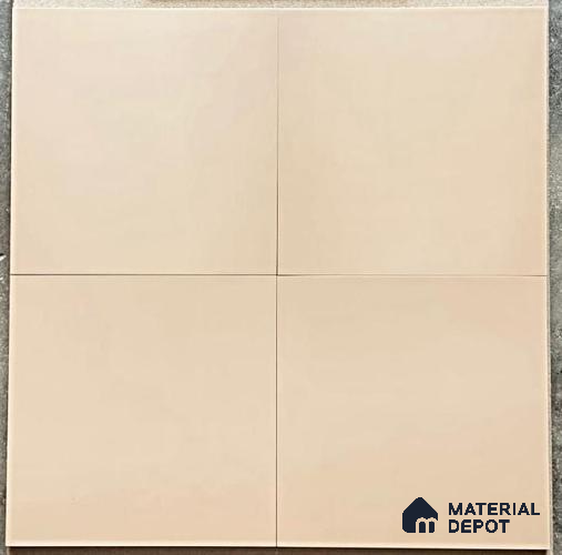 TL 04436 Plain Ivory 300 x 300 mm Matte Finish Ceramic Wall & Floor Tile - 8 mm