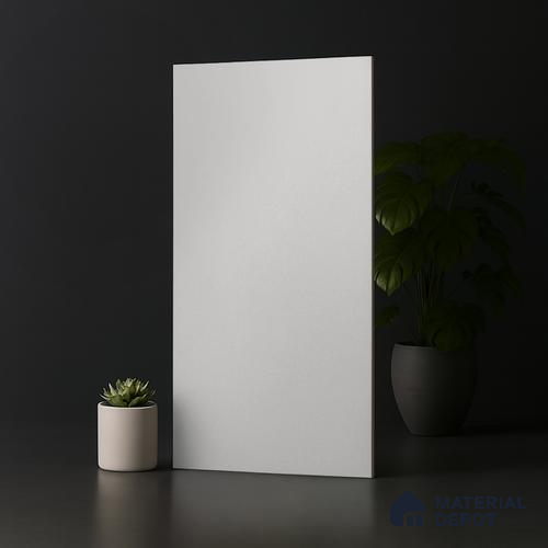 Plain Floor & Wall Tile TL 07986 Dove 4 ft x 2 ft Vitrified Matte Finish - 9 mm | Suitable for Living Room, Bedroom, Bathroom & Kitchen