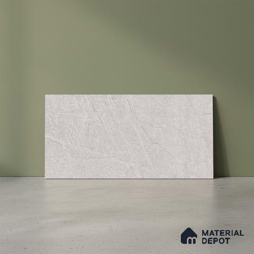 Stone Wall Tile TL 05991 B 6069 D Dark 2 ft x 1 ft Ceramic Matte Finish - 7.5 mm | Suitable For Kitchen, Bathroom