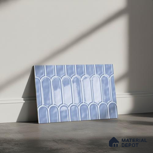 Budget Friendly Faux Subway Wall Tile Value For Money TL 00628 B 18 x 12 inch - Ceramic Glossy Finish -6 mm | Suitable for Kitchen & Bathroom