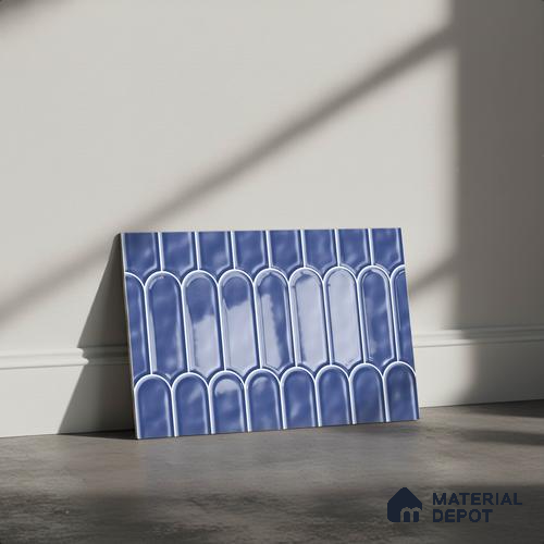 Budget Friendly Faux Subway Wall Tile Value For Money TL 00628 D  18 x 12 inch - Ceramic Glossy Finish -6 mm | Suitable for Kitchen & Bathroom