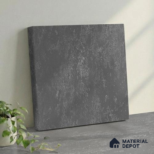 Belina Quartz QR 00001 Graphite Mist Viola Series 10.75 ft x 5.42 ft Quartz - 20 mm | 7 Years Warranty | Suitable for Kitchen, Restaurant, Counter Tops, Dining, Reception, office