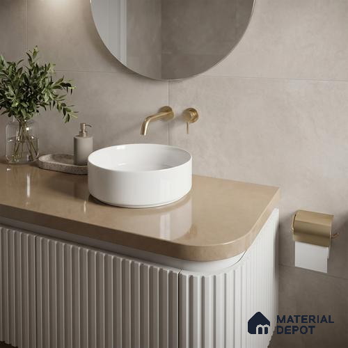 Belina Quartz QR 00013 B Copper Umber Viola Series 10.01 ft x 2.38 ft Quartz - 20 mm | 7 Years Warranty | Suitable for Kitchen, Restaurant, Counter Tops, Dining, Reception, office