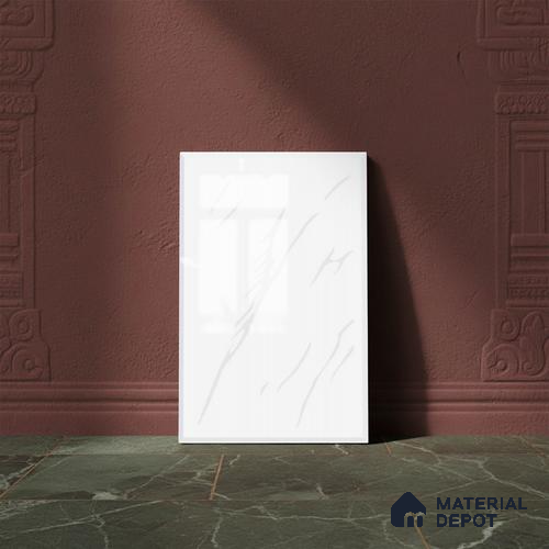 TL 01656 C Highlighter 3 White 18 x 12 inch Glossy Finish Ceramic Wall Tile - 6 mm