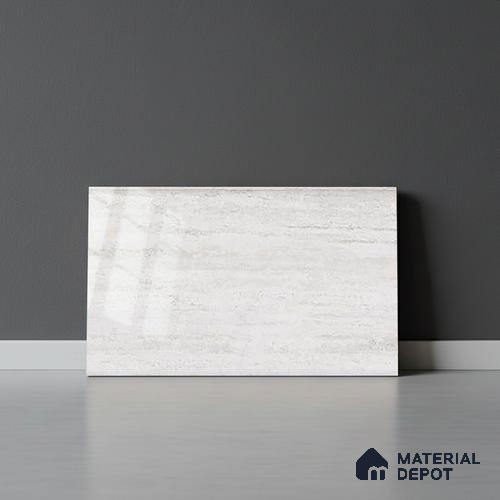 TL 01622 A Light Beige 18 x 12 inch Glossy Finish Ceramic Wall Tile - 6 mm