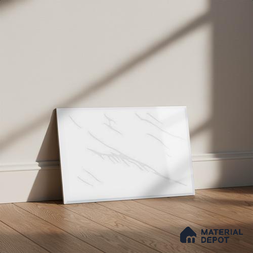 TL 01620 A Light Blanc White 18 x 12 inch Glossy Finish Ceramic Wall Tile - 6 mm