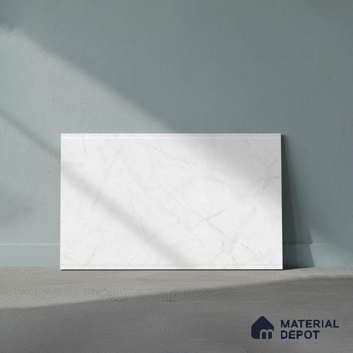 TL 01643 A Light Marble White 18 x 12 inch Matte Finish Ceramic Wall Tile - 6 mm