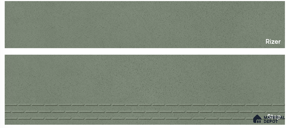 Rock Kota 1200x300 mm Step Tile Satin Matte Finish TL 07681 Vitrified Full Body - 9 mm