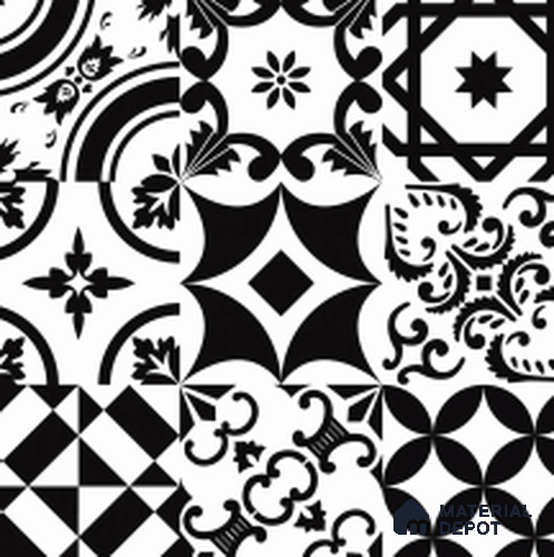 TL 00888 Rogger Crown 600 x 600 mm Carving Matte Finish Tile - 9 mm
