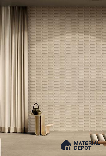 TL 01249 B Sahara Sand Corte 1200x300 mm GVT Abstract Look Tile - 9 mm