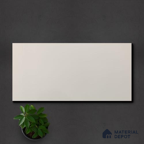 Plain Look Wall Tile TL 04693 D Plain Solara Inkwell Black 2 ft x 1 ft Ceramic Matte Finish - 9 mm | Suitable For Kitchen, Bathroom Walls and Backsplashes