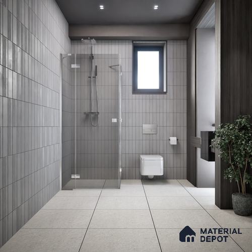 TL 06320 Snow White 2 ft x 2 ft High Gloss Finish Vitrified Wall & Floor Tile - 9 mm