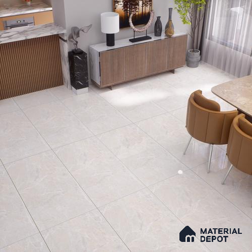 TL 01015 Spider Beige 1200x600 mm Glossy Finish Vitrified Wall & Floor Tile - 9 mm