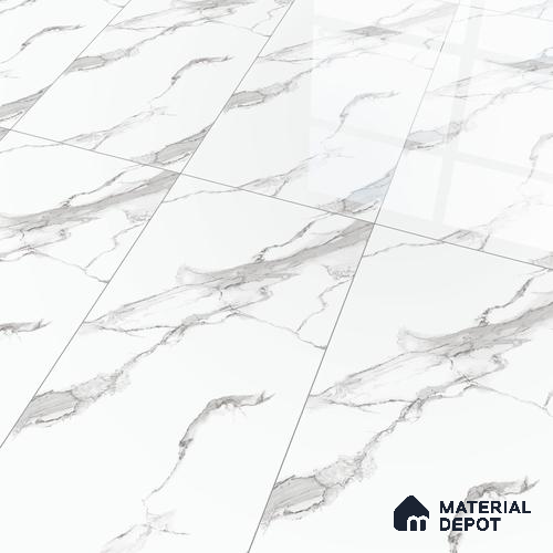 TL 01017 Statuario Classic 1200x600 mm High Gloss Finish Vitrified Wall & Floor Tile - 9 mm