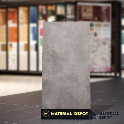 Stone Floor & Wall Tile TL 07087 Malaga Mud 4 ft x 2 ft Matte Finish Vitrified Tile - 9 mm | 4 Random Design | Suitable For living Room, Bedroom, Bathroom