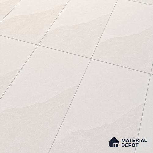 Stone Floor & Wall Tile TL 07152 Forenza Bianco 4 ft x 2 ft Matte Finish Vitrified Tile - 9 mm | 4 Random Design | Suitable For living Room, Bedroom, Bathroom