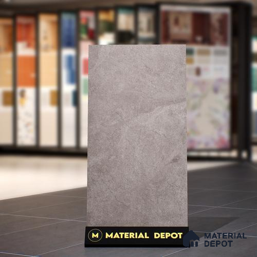 Stone Floor & Wall Tile TL 07084 Canberra Smoke 4 ft x 2 ft Matte Finish Vitrified Tile - 9 mm | 4 Random Design | Suitable For living Room, Bedroom, Bathroom