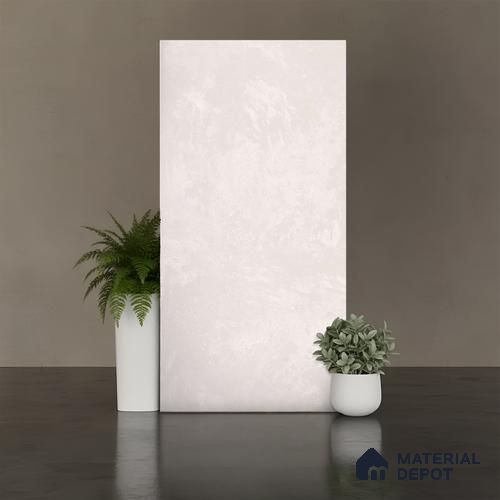 Grey Stone Floor & Wall Tile TL 06703 D Gravier Frost Crystal 2 ft x 4 ft Vitrified Carving Matte Finish - 9 mm | 4 Random Design | Suitable for Living Room, Bedroom, Bathroom