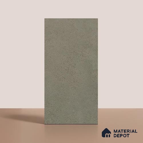 Grey Stone Floor & Wall Tile TL 06738 I Gravier Mossstone Concrete 4 ft x 2 ft Vitrified Carving Matte Finish - 9 mm | 8 Random Design | Suitable for Living Room, Bedroom, Bathroom