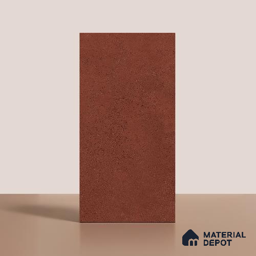 Brown Stone Floor & Wall Tile TL 06738 Q Gravier Terra Brickstone 4 ft x 2 ft Vitrified Carving Matte Finish - 9 mm | 8 Random Design | Suitable for Living Room, Bedroom, Bathroom