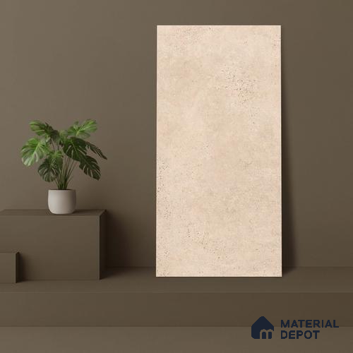 Stone Look Wall & Floor Tile TL 06657 B Riga Rose 4 ft x 2 ft Full Body Vitrified Matte Finish - 9 mm | 6 Random Design | Suitable For Living Room, Bedroom, Bathroom