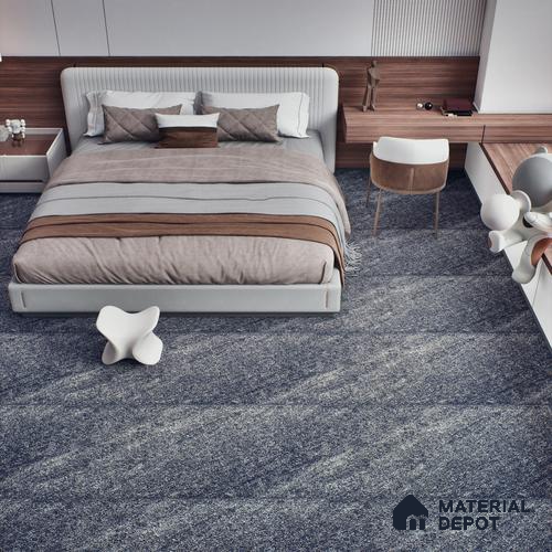 Stone Look Wall & Floor Tile TL 06659 C Mystone Nero 4 ft x 2 ft Full Body Vitrified Matte Finish - 9 mm | 4 Random Design | Suitable For Living Room, Bedroom, Bathroom