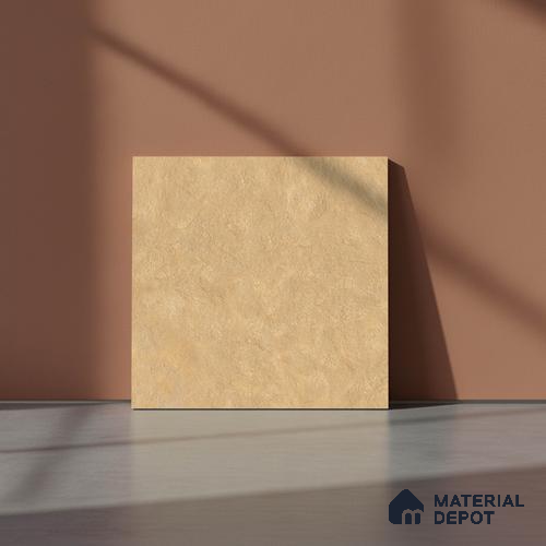 Stone Floor Tile TL 06023 R Natural Stone 11.8 inch x11.8 inch Vitrified Matte Slate Punch Finish - 12 mm | 140 Random Design | Ideal For Living Room, Bathroom, Restaurants