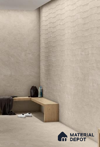 TL 01250 B Stratos Beige Diva 1200x300 mm GVT Abstract Look Tile - 9 mm